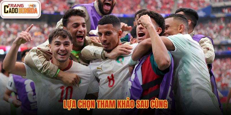 Bảng kèo Canada Morocco cùng kết quả hậu kiểm 3-0
